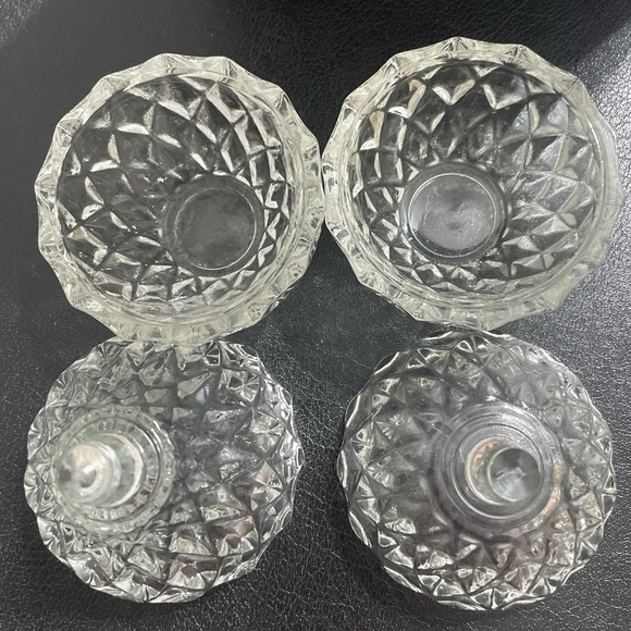 Two Trinket Boxes Pear Shape & Crystal Multi-purpose Decor Romania✨VTG - Picture 2 of 2